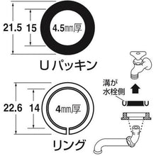 画像をギャラリービューアに読み込む, ＳＡＮＥＩ　パイプパッキンセット
