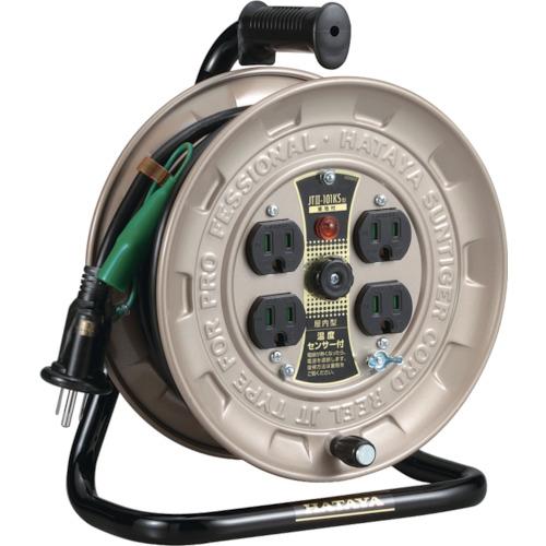Cord reel with HATAYA temperature sensor Single phase 100V 10M with ground