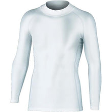 Load image into gallery viewer, OTAFUKU Blind Tricot Power Stretch High Neck Shirt White 3L
