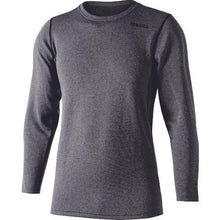 Load image into gallery viewer, OTAFUKU Blind Tricot Dual Brushed Heavyweight Crew Neck Shirt Gray/Black 3L
