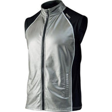 Load image into gallery viewer, OTAFUKU Blind Tricot Windproof Power Stretch Vest Silver LL
