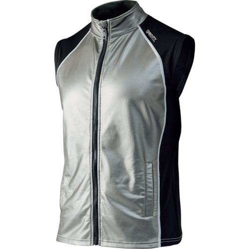 OTAFUKU Blind Tricot Windproof Power Stretch Vest Silver M