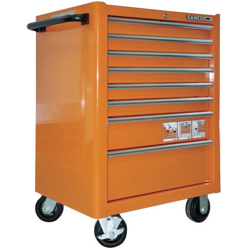 ตู้ลิ้นชัก 8 ลิ้นชัก BAHCO สเป็คยางรองพื้น BAHCO สีส้ม แผ่นท็อป