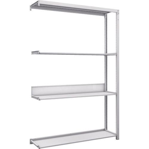 TRUSCO K1 ชั้นเก็บของความหนาแน่นสูงเคลือบสารต้านแบคทีเรีย H1900XW1250XD325 ชนิดเชื่อมต่อ 4 ชั้น