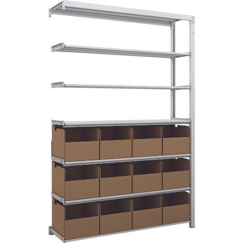 TRUSCO K1 ชั้นเก็บของความหนาแน่นสูงเคลือบสารต้านแบคทีเรีย H1900XW1250XD325 7 ขั้นพร้อมขวดเชื่อมต่อ 12 ขวด