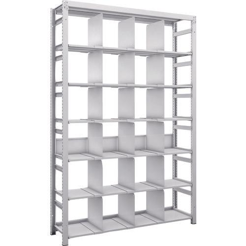 TRUSCO K1 ชั้นเก็บของความหนาแน่นสูงเคลือบสารต้านแบคทีเรีย H1900XW1250XD325 7 ชั้นพร้อม 18 ฉากกั้นที่เคลื่อนย้ายได้