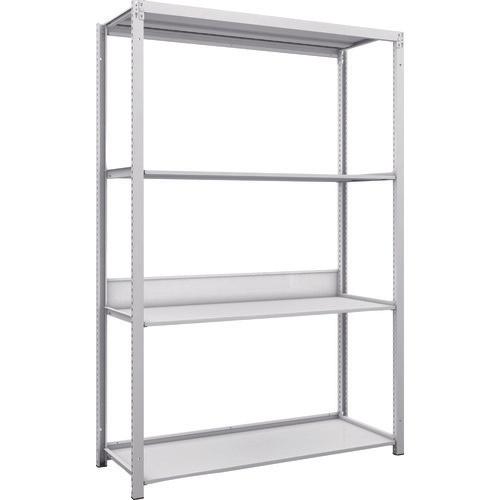 TRUSCO K1 ชั้นเก็บของความหนาแน่นสูงเคลือบสารต้านแบคทีเรีย H1900XW1250XD475 4 ขั้น