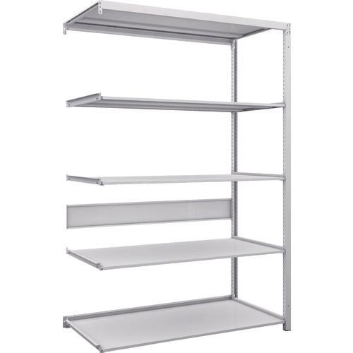 TRUSCO K1 ชั้นเก็บของความหนาแน่นสูงเคลือบสารต้านแบคทีเรีย H1900XW1250XD625 ชนิดเชื่อมต่อ 5 ชั้น