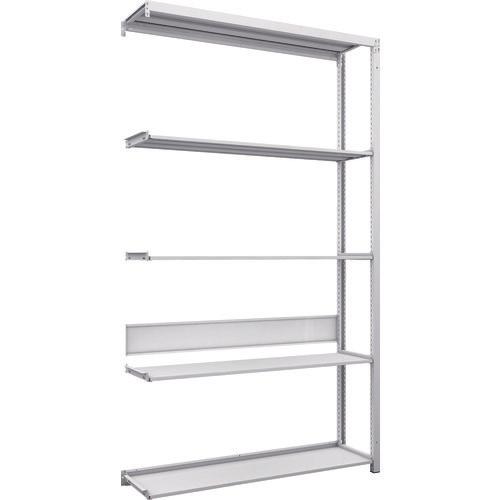 TRUSCO K1 ชั้นเก็บของความหนาแน่นสูงเคลือบสารต้านแบคทีเรีย H2200XW1250XD325 ชนิดเชื่อมต่อ 5 ชั้น