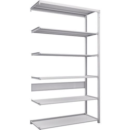 TRUSCO K1 ชั้นเก็บของความหนาแน่นสูงเคลือบสารต้านแบคทีเรีย H2200XW1250XD475 ชนิดเชื่อมต่อ 6 ชั้น