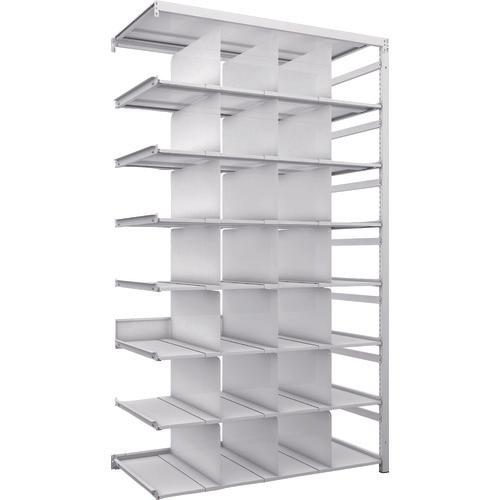 TRUSCO K1 ชั้นเก็บของความหนาแน่นสูงเคลือบสารต้านแบคทีเรีย H2200XW1250XD625 8 ชั้นพร้อม 21 พาร์ติชั่นแบบเชื่อมต่อ