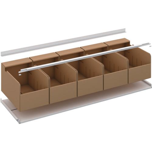 TRUSCO K1 ชนิดเคลือบสารต้านแบคทีเรีย ชั้นเก็บของความหนาแน่นสูง กล่องถังขยะ H325 x 5 แผงชั้นวางเสริม W1550 x D325 แผนกต้อนรับขนาดกลาง