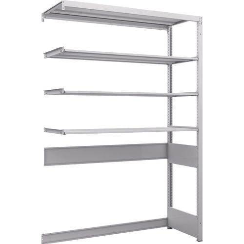 TRUSCO K1 ชนิดเคลือบสารต้านแบคทีเรีย ชั้นวางของความหนาแน่นสูง ก้นเปิด ชนิด H1900XW1250XD475 ชนิดเชื่อมต่อ 4 ชั้น