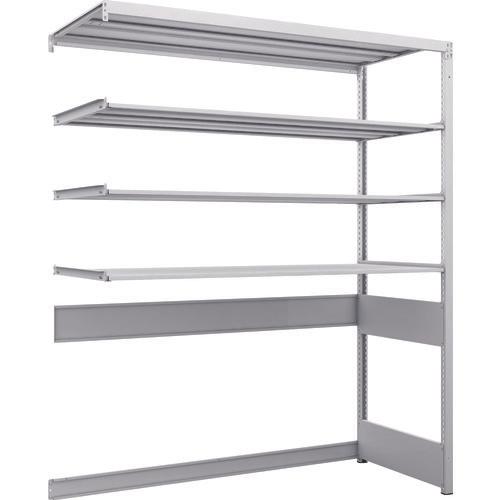 TRUSCO K1 ชนิดเคลือบสารต้านแบคทีเรีย ชั้นเก็บของความหนาแน่นสูง ชนิดเปิดล่าง H1900XW1550XD625 ชนิดเชื่อมต่อ 4 ชั้น