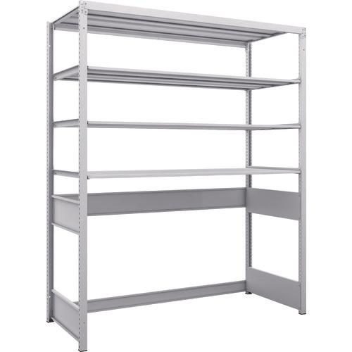 TRUSCO K1 ชนิดเคลือบสารต้านแบคทีเรีย ชั้นเก็บของความหนาแน่นสูง ก้นเปิด ชนิด H1900XW1550XD625 4 ขั้น