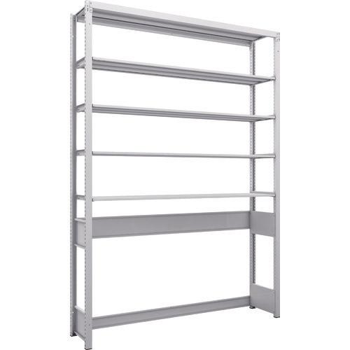 TRUSCO K1 ชนิดเคลือบสารต้านแบคทีเรีย ชั้นเก็บของความหนาแน่นสูง ก้นเปิด ชนิด H2200XW1550XD325 5 ขั้น