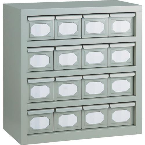 TRUSCO UNIT ลิ้นชักแบบ K 592X609 V-1X16 ชิ้น นีโอเกรย์