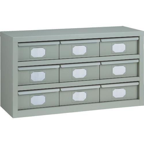 TRUSCO UNIT ลิ้นชักชนิด K 854X468 V-2X9 ชิ้น นีโอเกรย์