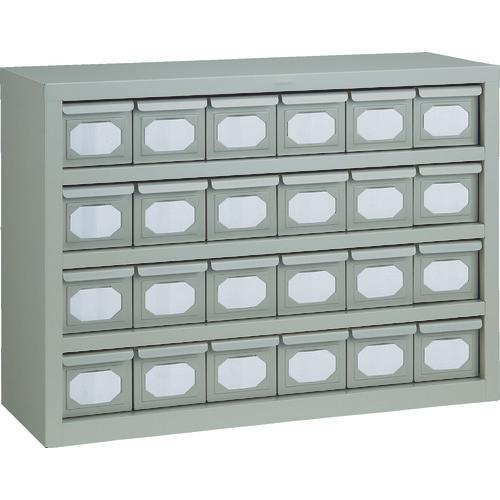 TRUSCO UNIT ลิ้นชัก K-type 854X609 V-1X24 ชิ้น นีโอเกรย์