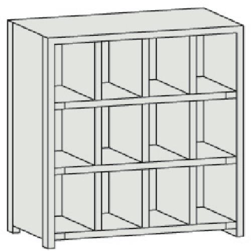 ชั้นวางแบบแบ่งช่อง TRUSCO KA 889X214XH927 4 แถว 3 ขั้น