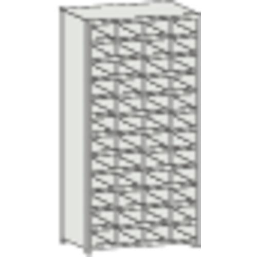 ชั้นวางแบบแบ่งช่อง TRUSCO KB พร้อมตัวกั้นน้ำหก 889X264XH1802 4 แถว 12 ขั้น