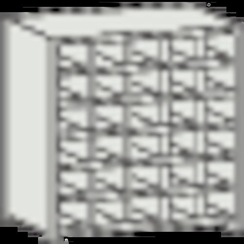 ชั้นวางแบบแบ่งช่อง TRUSCO KB พร้อมตัวกั้นน้ำหก 889X264XH927 5 แถว 6 ขั้น