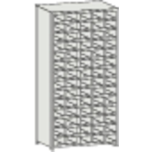 ชั้นวางแบบแยกส่วน TRUSCO KB พร้อมตัวกั้นน้ำหก 889X264XH1802 5 แถว 14 ขั้น