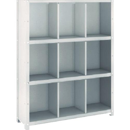 ชั้นวางแบบแยกส่วน TRUSCO KC ไม่มีตัวกั้นหก 889X264XH1102 3 แถว 3 ขั้น