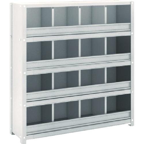 ชั้นวางของแบบแบ่งช่อง TRUSCO KC-M หน้าสัมผัส 875 x 250 x H925 4 แถว 4 ชั้น