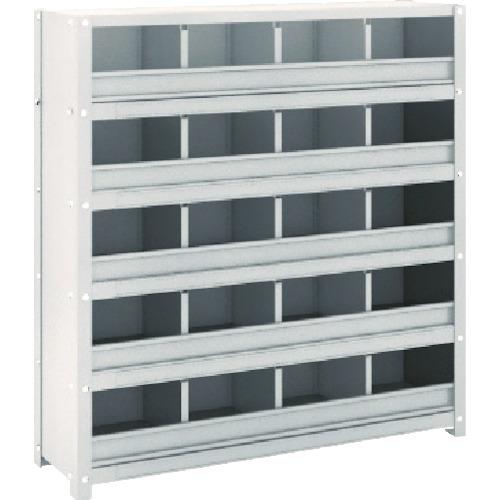 ชั้นวางแบบแบ่งช่อง TRUSCO KC-M พร้อมหน้าสัมผัสด้านหน้า 875 x 250 x H925 4 แถว 5 ขั้น