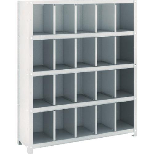 TRUSCO ชั้นวางแบบแบ่งช่อง KC ไม่มีจุกกันหก 889X264XH1052 5 แถว 4 ระดับ