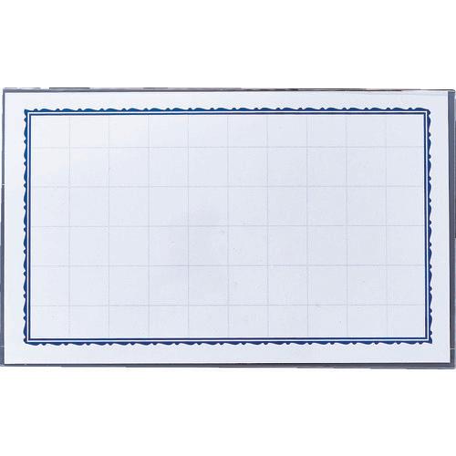 ทรุสโก้ รีไซเคิล ป้ายชื่อ PET ชนิดแข็ง แบบคลิปหนีบ กระดาษแข็ง 55 x 90 มม