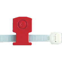 Load image into gallery viewer, PANDUIT rivet type thin push-in fixture red (100 pieces)
