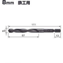 画像をギャラリービューアに読み込む, ベッセル　ケッサクドリル鉄工用ＫＭＤ　８．０ｍｍ
