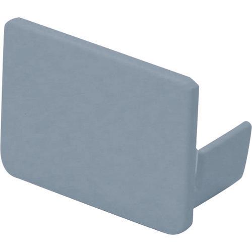 マサル　エムケーダクト付属品　エンド差込型　０号　グレー