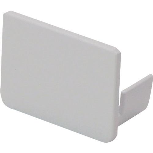 マサル　エムケーダクト付属品　エンド差込型　１号　ホワイト