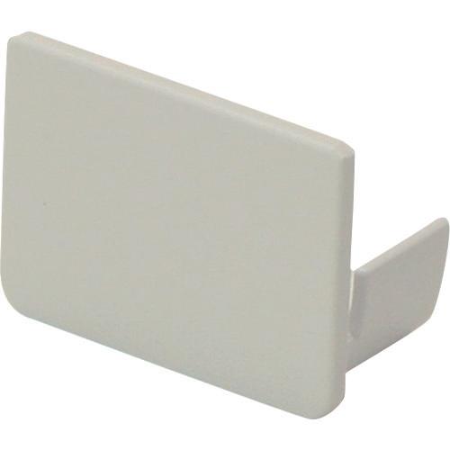 マサル　エムケーダクト付属品　エンド差込型　１号　ミルキーホワイト