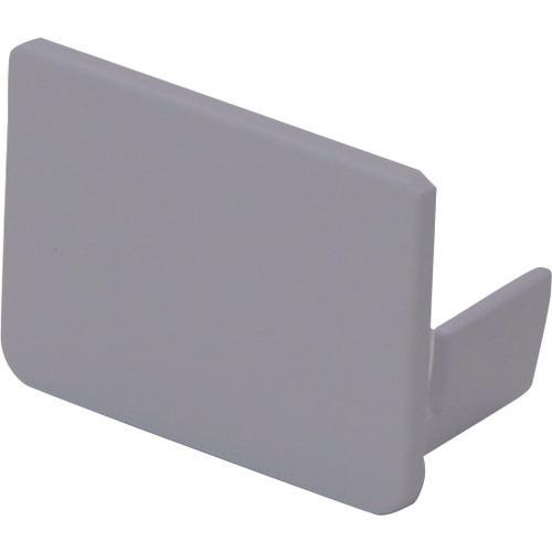 マサル　エムケーダクト付属品　エンド差込型　２号　グレー