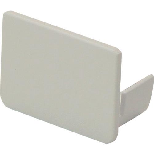 マサル　エムケーダクト付属品　エンド差込型　２号　ミルキーホワイト