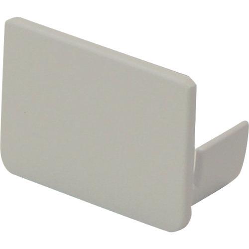 マサル　エムケーダクト付属品　エンド差込型　３号　ミルキーホワイト