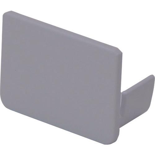 マサル　エムケーダクト付属品　エンド差込型　４号　グレー