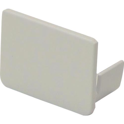 マサル　エムケーダクト付属品　エンド差込型　４号　ミルキーホワイト