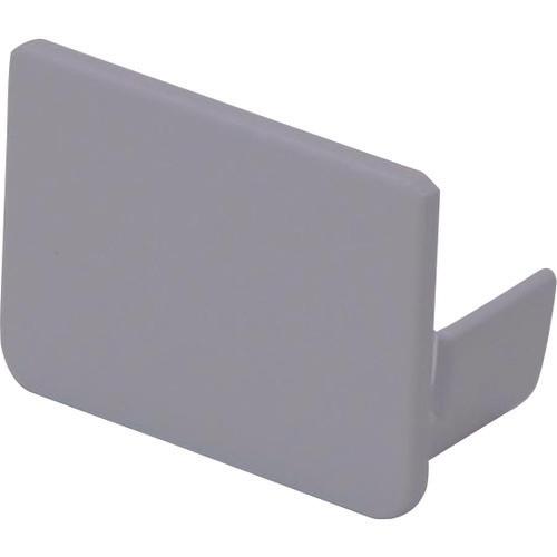 マサル　エムケーダクト付属品　エンド差込型　５号　グレー