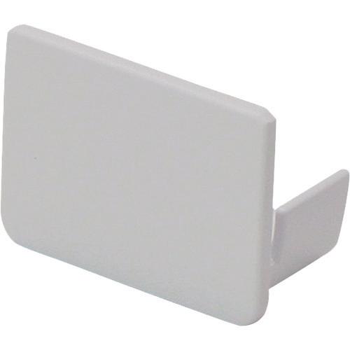 マサル　エムケーダクト付属品　エンド差込型　５号　ホワイト