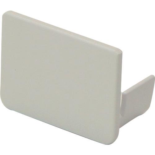 マサル　エムケーダクト付属品　エンド差込型　５号　ミルキーホワイト