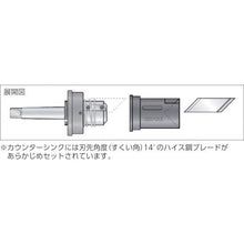 Load image into gallery viewer, NOGA 2-36 to 40-80 outer diameter blade 60° cutting edge 14° HSS
