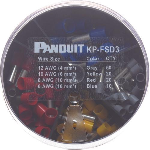 带PANDUIT绝缘（SingleWire DIN 标准）套件 KP-FS D3 的套圈端子