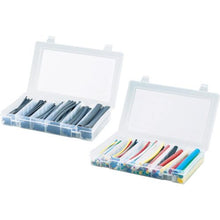 画像をギャラリービューアに読み込む, パンドウイット　熱収縮チューブ　キットボックス　サイズコンビネーション　黒
