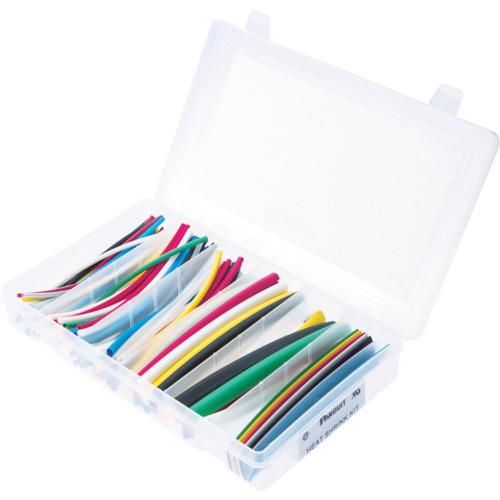 パンドウイット　熱収縮チューブ　キットボックス　サイズコンビネーション　カラー