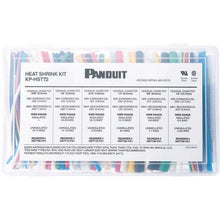 画像をギャラリービューアに読み込む, パンドウイット　熱収縮チューブ　キットボックス　サイズコンビネーション　カラー

